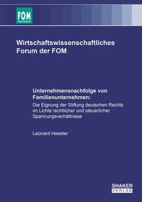 Unternehmensnachfolge von Familienunternehmen: