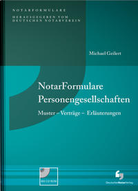 NotarFormulare Personengesellschaften