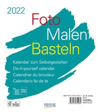 Foto-Malen-Basteln Bastelkalender weiß 2022