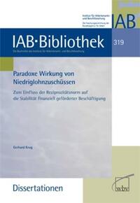 Paradoxe Wirkung von Niedriglohnzuschüssen