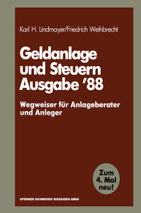 Geldanlage und Steuern ’88