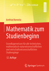 Mathematik zum Studienbeginn