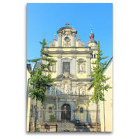 Premium Textil-Leinwand 80 x 120 cm Hoch-Format St. Maria vom Frieden | Wandbild, HD-Bild auf Keilrahmen, Fertigbild auf hochwertigem Vlies, Leinwanddruck von pixs:sell@Adobe Stock