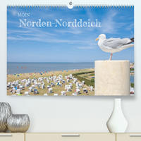 Moin Norden-Norddeich (Premium, hochwertiger DIN A2 Wandkalender 2022, Kunstdruck in Hochglanz)