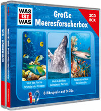 WAS IST WAS 3-CD-Hörspielbox. Große Meeresforscherbox