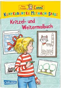 Meine Freundin Conni: Kunterbunter Mitmach-Spaß - Kritzel- und Weitermalbuch