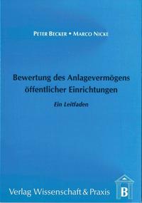 Bewertung des Anlagevermögens öffentlicher Einrichtungen.