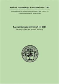 Klassensitzungsvorträge 2018–2019