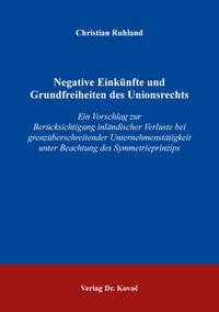 Negative Einkünfte und Grundfreiheiten des Unionsrechts