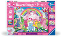 Ravensburger Kinderpuzzle - Lissy Pony Activity - 100 Teile Activity Puzzle mit Rätselblock, Comic und exklusiver Lissy Pony Figur für Lissy Pony-Fans ab 6 Jahren