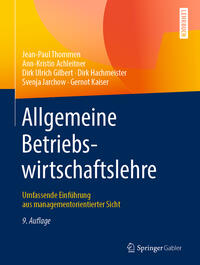 Allgemeine Betriebswirtschaftslehre