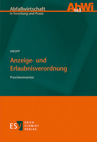 Anzeige- und Erlaubnisverordnung