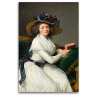 Premium Textil-Leinwand 800 x 1200 cm Hoch-Format Elisabeth Louise Vigée Le Brun | Wandbild, HD-Bild auf Keilrahmen, Fertigbild auf hochwertigem Vlies, Leinwanddruck von None 4arts