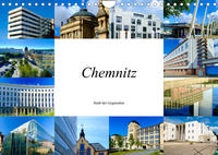 Chemnitz - Stadt der Gegensätze (Wandkalender 2023 DIN A4 quer)