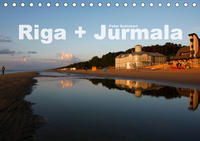 Riga + Jurmala (Tischkalender 2021 DIN A5 quer)