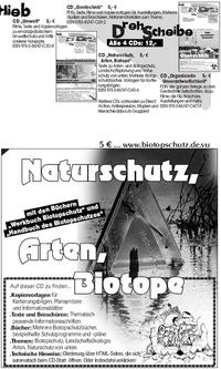 Naturschutz, Arten, Biotope CD