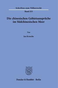 Die chinesischen Gebietsansprüche im Südchinesischen Meer.