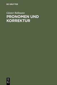 Pronomen und Korrektur