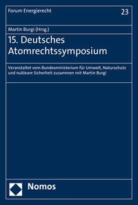 15. Deutsches Atomrechtssymposium