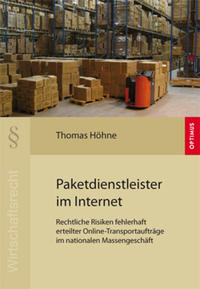 Paketdienstleister im Internet