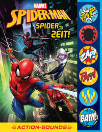 Marvel Spider-Man - Spider-Zeit! - Action-Soundbuch mit 6 Geräuschen und 4 Comicgeschichten für Kinder ab 6 Jahren