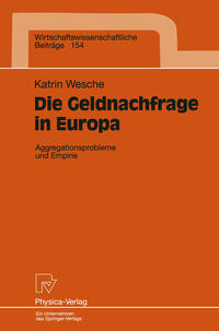 Die Geldnachfrage in Europa