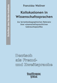 Kollokationen in Wissenschaftssprachen