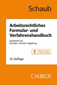 Arbeitsrechtliches Formular- und Verfahrenshandbuch