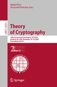 Theory of Cryptography