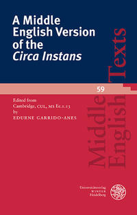 A Middle English Version of the ‚Circa Instans‘