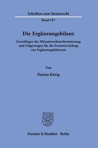 Die Ergänzungsbilanz.