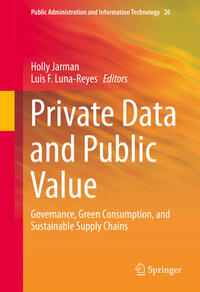 Private Data and Public Value