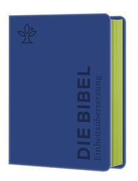 Die Bibel Senfkorn Handschmeichler blau