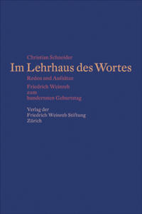 Im Lehrhaus des Wortes