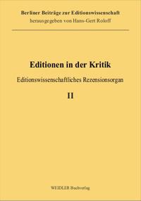 Editionen in der Kritik 2