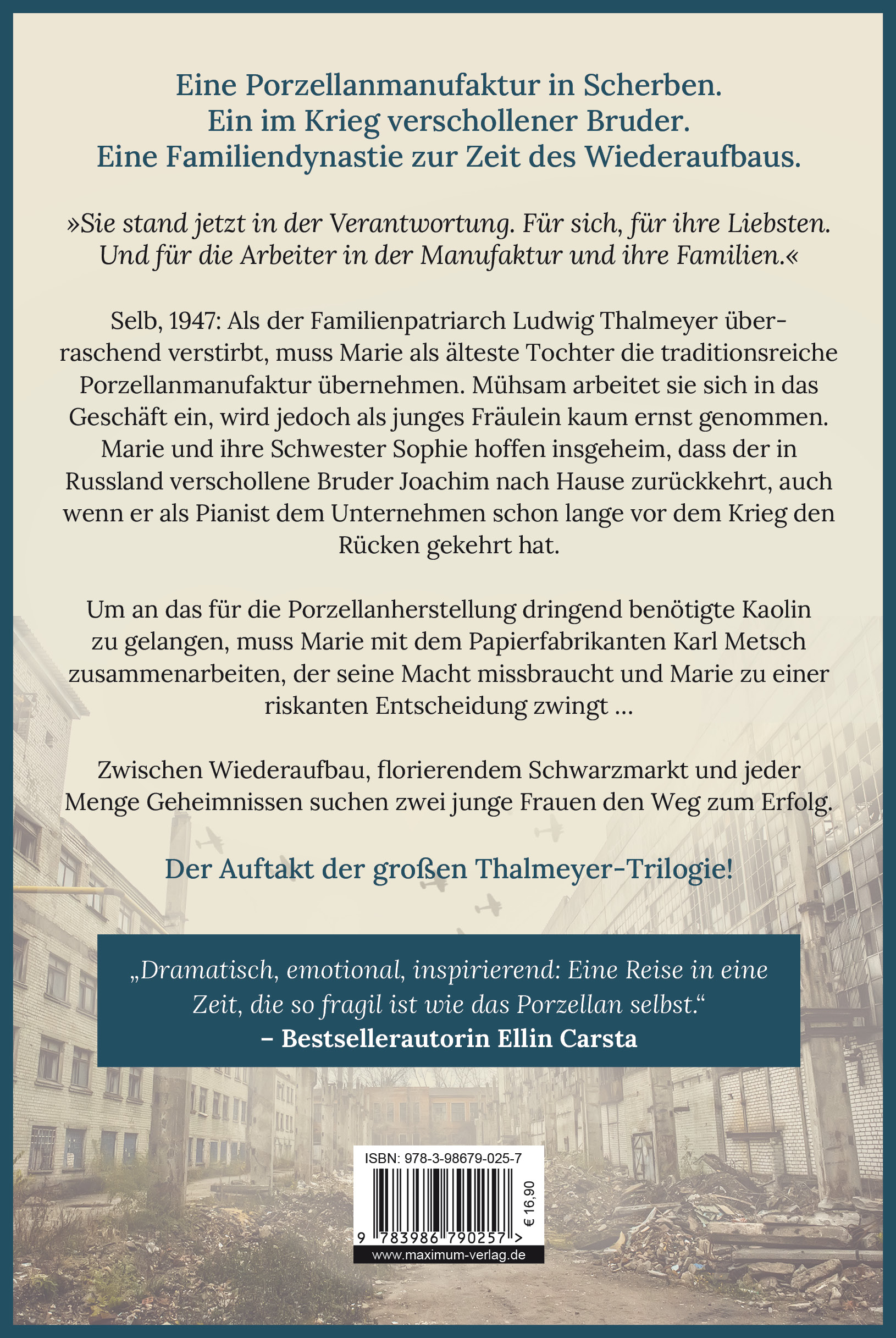 Die Porzellanmanufaktur – Zerbrechlicher Frieden