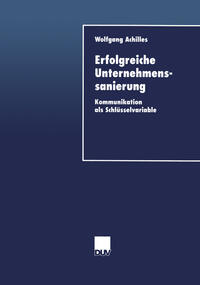 Erfolgreiche Unternehmenssanierung