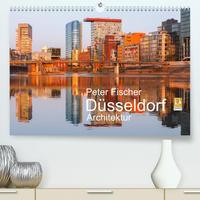 Düsseldorf - Architektur (Premium, hochwertiger DIN A2 Wandkalender 2022, Kunstdruck in Hochglanz)