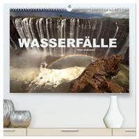 Wasserfälle (hochwertiger Premium Wandkalender 2025 DIN A2 quer), Kunstdruck in Hochglanz