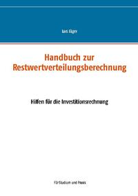 Handbuch zur Restwertverteilungsberechnung