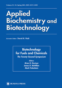 Twenty-Second Symposium on Biotechnology for Fuels and Chemicals