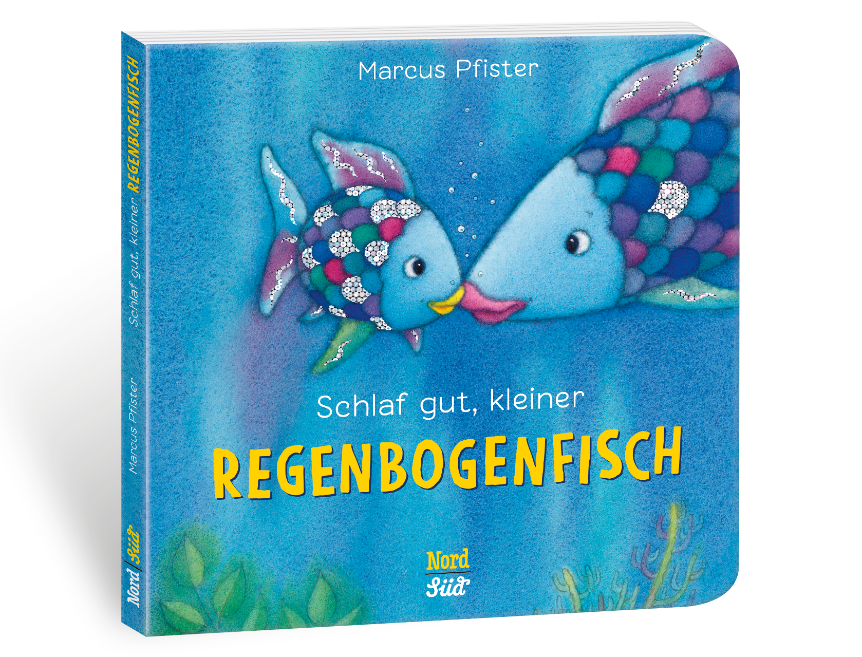 Schlaf gut, kleiner Regenbogenfisch (kleine Pappe)