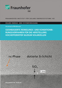 Ozonbasierte Reinigungs- und Konditionierungsverfahren für die Herstellung hocheffizienter Silizium Solarzellen