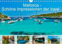 Mallorca - Schöne Impressionen der Insel (Wandkalender 2022 DIN A4 quer)