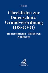 Checklisten zur Datenschutz-Grundverordnung (DS-GVO)