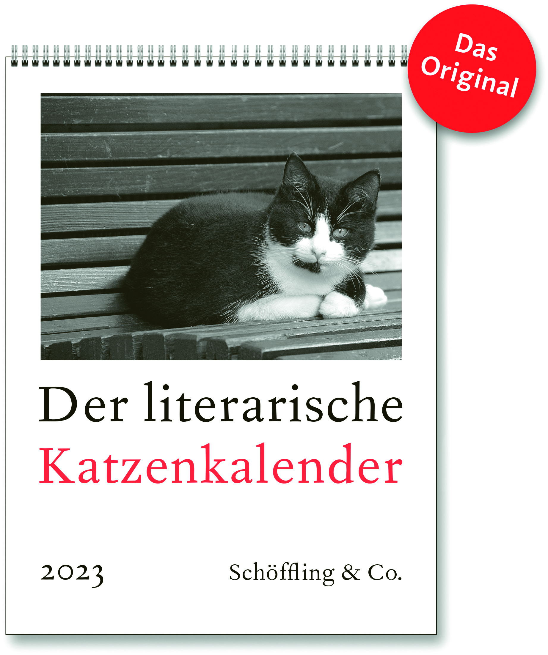 Der literarische Katzenkalender 2023