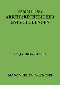 Sammlung arbeitsrechtlicher Entscheidungen