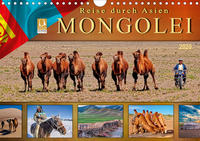 Reise durch Asien - Mongolei (Wandkalender 2020 DIN A4 quer)