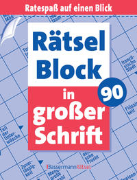 Rätselblock in großer Schrift 90 (5 Exemplare à 2,99 €)