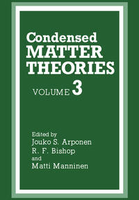 Condensed Matter Theories